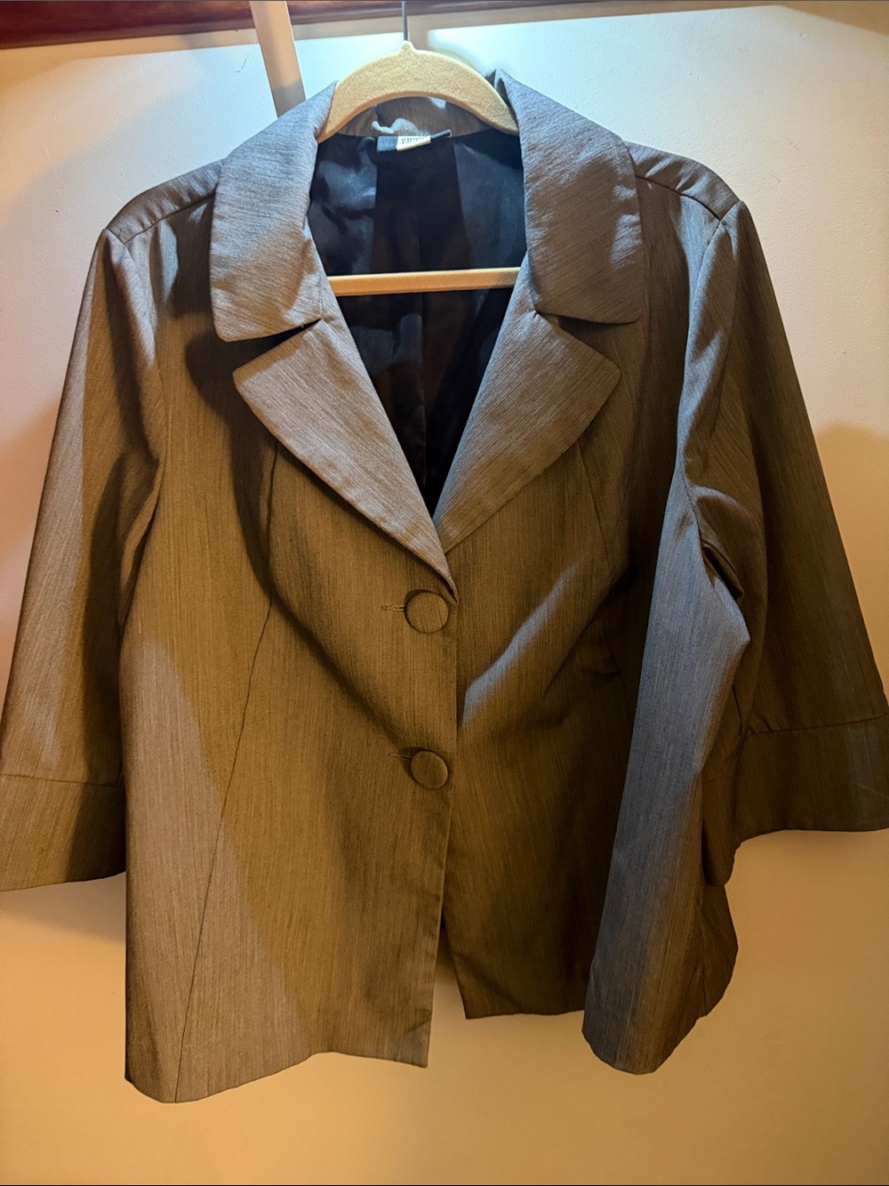 Studio 1940 Gray Short Tailored Blazer